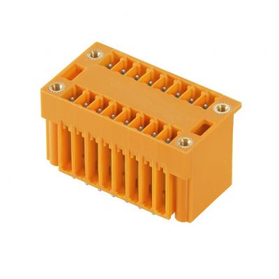 WEIDMULLER SCD 3.81/16/180F 3.2SN OR BX Wtyki PCB (złącza płyty), 3.81 mm, Liczba biegunów: 16, kąt odejścia: 180° 1030510000 /28szt./ (1030510000)