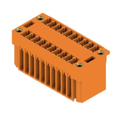 WEIDMULLER SCD 3.81/20/180F 3.2SN OR BX Wtyki PCB (złącza płyty), 3.81 mm, Liczba biegunów: 20, kąt odejścia: 180° 1030530000 /24szt./ (1030530000)