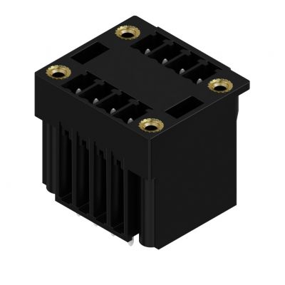 WEIDMULLER SCD 3.81/08/180F 3.2SN BK BX Wtyki PCB (złącza płyty), 3.81 mm, Liczba biegunów: 8, kąt odejścia: 180° 1030810000 /44szt./ (1030810000)
