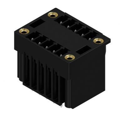 WEIDMULLER SCD 3.81/10/180F 3.2SN BK BX Wtyki PCB (złącza płyty), 3.81 mm, Liczba biegunów: 10, kąt odejścia: 180° 1030820000 /40szt./ (1030820000)