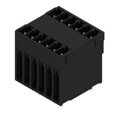 WEIDMULLER SCD-THR 3.81/12/180G 3.2SN BK BX Wtyki PCB (złącza płyty), 3.81 mm, Liczba biegunów: 12, kąt odejścia: 180° 1030990000 /50szt./ (1030990000)