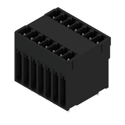 WEIDMULLER SCD-THR 3.81/14/180G 3.2SN BK BX Wtyki PCB (złącza płyty), 3.81 mm, Liczba biegunów: 14, kąt odejścia: 180° 1031010000 /50szt./ (1031010000)