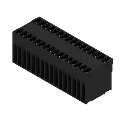 WEIDMULLER SCD-THR 3.81/32/180G 3.2SN BK BX Wtyki PCB (złącza płyty), 3.81 mm, Liczba biegunów: 32, kąt odejścia: 180° 1031110000 /20szt./ (1031110000)