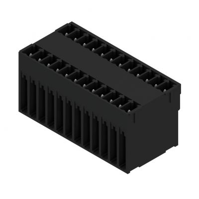 WEIDMULLER SCD-THR 3.81/24/180G 1.5SN BK BX Wtyki PCB (złącza płyty), 3.81 mm, Liczba biegunów: 24, kąt odejścia: 180° 1031410000 /50szt./ (1031410000)