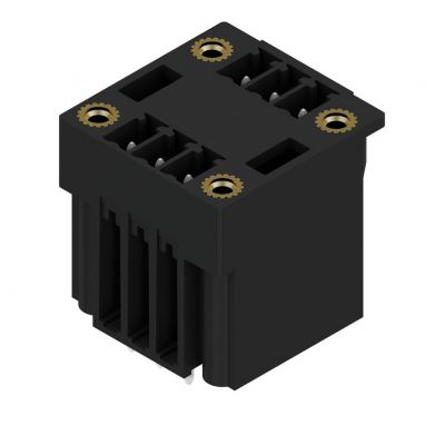 WEIDMULLER SCD-THR 3.81/06/180F 3.2SN BK BX Wtyki PCB (złącza płyty), 3.81 mm, Liczba biegunów: 6, kąt odejścia: 180° 1031470000 /50szt./ (1031470000)