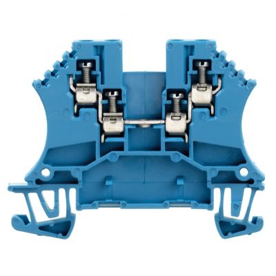 WEIDMULLER WDU 1.5/ZZ BL Blok zacisku przelotowego, złącze śrubowe, 1.5 mm², 800 V, 17.5 A, liczba przyłączeń: 4 1031480000 /100szt./ (1031480000)