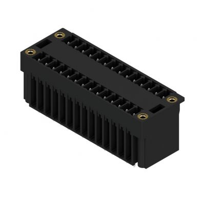 WEIDMULLER SCD-THR 3.81/28/180F 3.2SN BK BX Wtyki PCB (złącza płyty), 3.81 mm, Liczba biegunów: 28, kąt odejścia: 180° 1031630000 /20szt./ (1031630000)