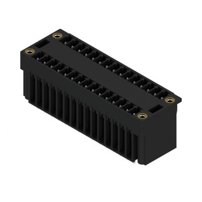 WEIDMULLER SCD-THR 3.81/30/180F 3.2SN BK BX Wtyki PCB (złącza płyty), 3.81 mm, Liczba biegunów: 30, kąt odejścia: 180° 1031640000 /20szt./ (1031640000)