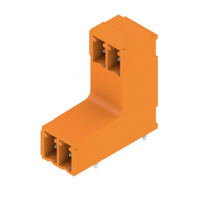WEIDMULLER SCDV 3.81/04/90G 3.2SN OR BX Wtyki PCB (złącza płyty), 3.81 mm, Liczba biegunów: 4, kąt odejścia: 90° 1032090000 /50szt./ (1032090000)