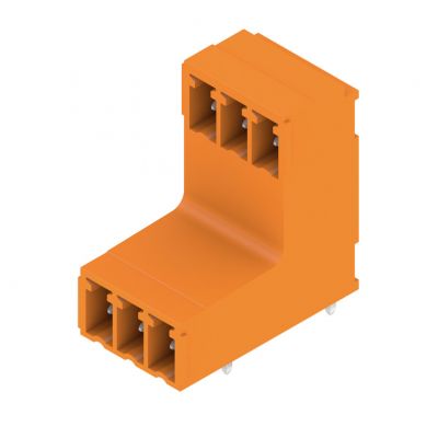WEIDMULLER SCDV 3.81/06/90G 3.2SN OR BX Wtyki PCB (złącza płyty), 3.81 mm, Liczba biegunów: 6, kąt odejścia: 90° 1032110000 /50szt./ (1032110000)