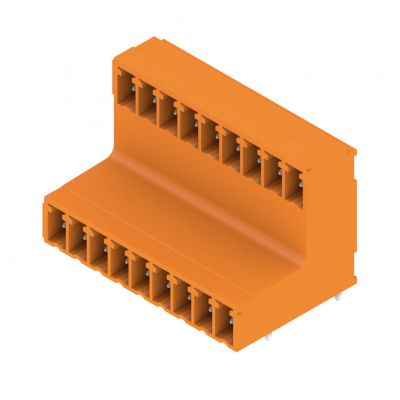WEIDMULLER SCDV 3.81/18/90G 3.2SN OR BX Wtyki PCB (złącza płyty), 3.81 mm, Liczba biegunów: 18, kąt odejścia: 90° 1032170000 /50szt./ (1032170000)