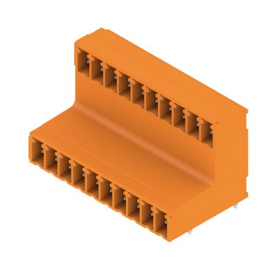 WEIDMULLER SCDV 3.81/20/90G 3.2SN OR BX Wtyki PCB (złącza płyty), 3.81 mm, Liczba biegunów: 20, kąt odejścia: 90° 1032190000 /50szt./ (1032190000)