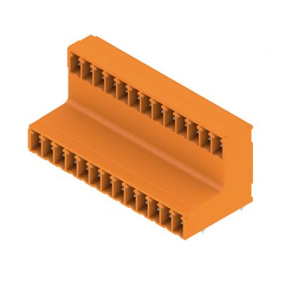 WEIDMULLER SCDV 3.81/26/90G 3.2SN OR BX Wtyki PCB (złącza płyty), 3.81 mm, Liczba biegunów: 26, kąt odejścia: 90° 1032220000 /20szt./ (1032220000)