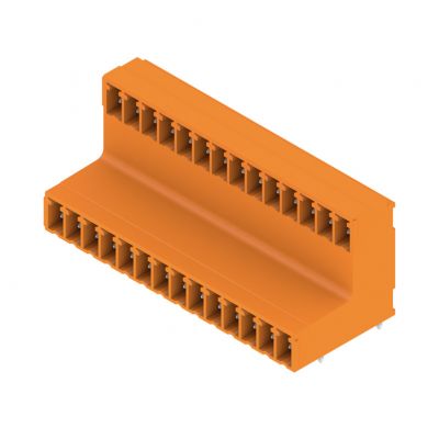 WEIDMULLER SCDV 3.81/28/90G 3.2SN OR BX Wtyki PCB (złącza płyty), 3.81 mm, Liczba biegunów: 28, kąt odejścia: 90° 1032230000 /20szt./ (1032230000)