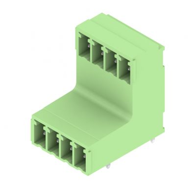 WEIDMULLER SCDV 3.81/08/90G 3.2SN GN BX Wtyki PCB (złącza płyty), 3.81 mm, Liczba biegunów: 8, kąt odejścia: 90° 1032280000 /50szt./ (1032280000)