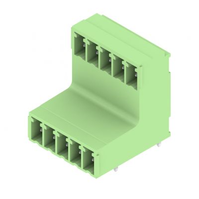 WEIDMULLER SCDV 3.81/10/90G 3.2SN GN BX Wtyki PCB (złącza płyty), 3.81 mm, Liczba biegunów: 10, kąt odejścia: 90° 1032290000 /50szt./ (1032290000)