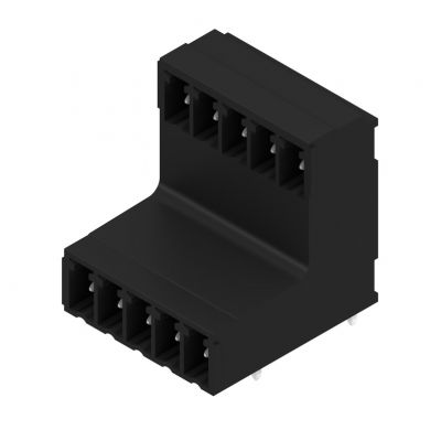 WEIDMULLER SCDV 3.81/10/90G 3.2SN BK BX Wtyki PCB (złącza płyty), 3.81 mm, Liczba biegunów: 10, kąt odejścia: 90° 1032460000 /50szt./ (1032460000)