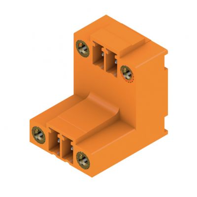 WEIDMULLER SCDV 3.81/04/90F 3.2SN OR BX Wtyki PCB (złącza płyty), 3.81 mm, Liczba biegunów: 4, kąt odejścia: 90° 1032580000 /50szt./ (1032580000)