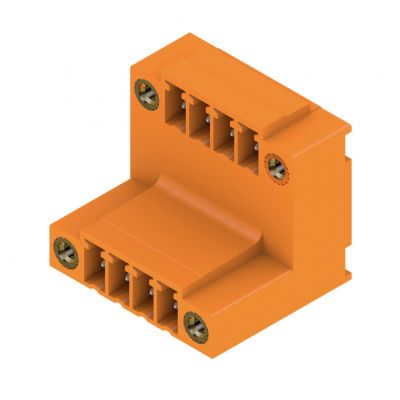 WEIDMULLER SCDV 3.81/08/90F 3.2SN OR BX Wtyki PCB (złącza płyty), 3.81 mm, Liczba biegunów: 8, kąt odejścia: 90° 1032600000 /50szt./ (1032600000)