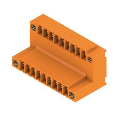 WEIDMULLER SCDV 3.81/18/90F 3.2SN OR BX Wtyki PCB (złącza płyty), 3.81 mm, Liczba biegunów: 18, kąt odejścia: 90° 1032650000 /50szt./ (1032650000)