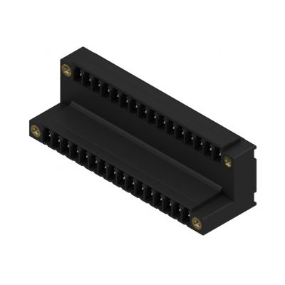 WEIDMULLER SCDV-THR 3.81/32/90F 3.2SN BK BX Wtyki PCB (złącza płyty), 3.81 mm, Liczba biegunów: 32, kąt odejścia: 90° 1034130000 /20szt./ (1034130000)