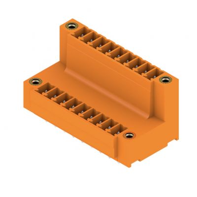 WEIDMULLER SCDV 3.81/18/180F 3.2SN OR BX Wtyki PCB (złącza płyty), 3.81 mm, Liczba biegunów: 18, kąt odejścia: 180° 1035060000 /50szt./ (1035060000)