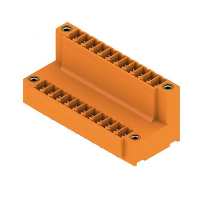 WEIDMULLER SCDV 3.81/22/180F 3.2SN OR BX Wtyki PCB (złącza płyty), 3.81 mm, Liczba biegunów: 22, kąt odejścia: 180° 1035080000 /50szt./ (1035080000)