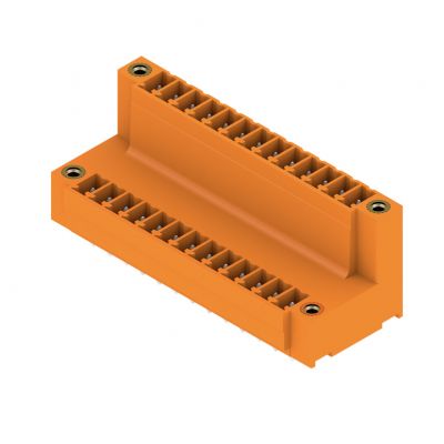 WEIDMULLER SCDV 3.81/26/180F 3.2SN OR BX Wtyki PCB (złącza płyty), 3.81 mm, Liczba biegunów: 26, kąt odejścia: 180° 1035110000 /20szt./ (1035110000)