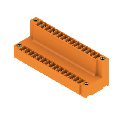WEIDMULLER SCDV 3.81/30/180F 3.2SN OR BX Wtyki PCB (złącza płyty), 3.81 mm, Liczba biegunów: 30, kąt odejścia: 180° 1035130000 /20szt./ (1035130000)