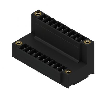 WEIDMULLER SCDV 3.81/18/180F 3.2SN BK BX Wtyki PCB (złącza płyty), 3.81 mm, Liczba biegunów: 18, kąt odejścia: 180° 1035380000 /50szt./ (1035380000)
