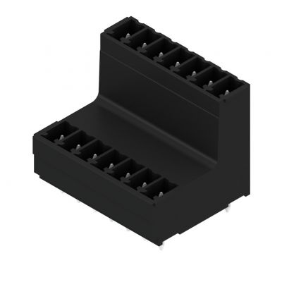 WEIDMULLER SCDV-THR 3.81/14/180G 3.2SN BK BX Wtyki PCB (złącza płyty), 3.81 mm, Liczba biegunów: 14, kąt odejścia: 180° 1035530000 /50szt./ (1035530000)