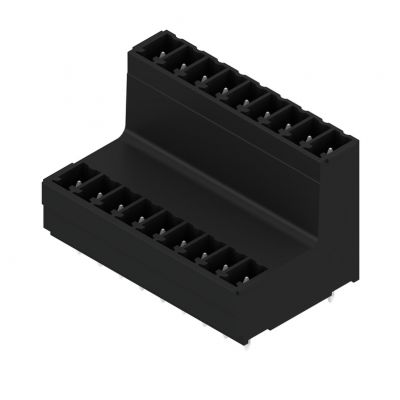 WEIDMULLER SCDV-THR 3.81/18/180G 3.2SN BK BX Wtyki PCB (złącza płyty), 3.81 mm, Liczba biegunów: 18, kąt odejścia: 180° 1035550000 /50szt./ (1035550000)