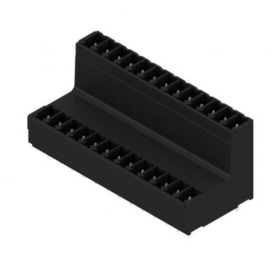 WEIDMULLER SCDV-THR 3.81/26/180G 3.2SN BK BX Wtyki PCB (złącza płyty), 3.81 mm, Liczba biegunów: 26, kąt odejścia: 180° 1035590000 /20szt./ (1035590000)