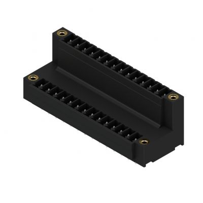 WEIDMULLER SCDV-THR 3.81/28/180F 3.2SN BK BX Wtyki PCB (złącza płyty), 3.81 mm, Liczba biegunów: 28, kąt odejścia: 180° 1036080000 /20szt./ (1036080000)