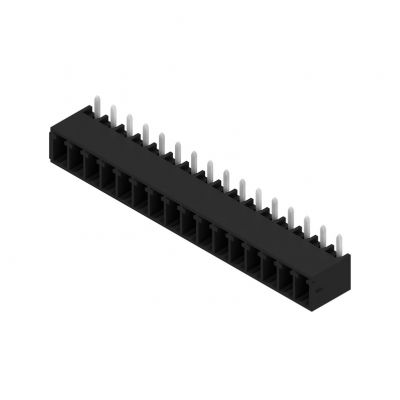 WEIDMULLER SC-SMT 3.81/16/270G 3.2SN BK BX Wtyki PCB (złącza płyty), 3.81 mm, Liczba biegunów: 16, kąt odejścia: 270° 1036640000 /50szt./ (1036640000)