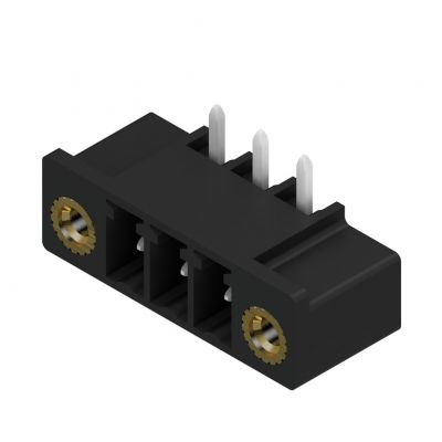 WEIDMULLER SC-SMT 3.81/03/270F 3.2SN BK BX Wtyki PCB (złącza płyty), 3.81 mm, Liczba biegunów: 3, kąt odejścia: 270° 1037010000 /50szt./ (1037010000)