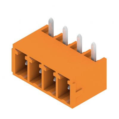 WEIDMULLER SC 3.81/04/270G 3.2SN OR BX Wtyki PCB (złącza płyty), 3.81 mm, Liczba biegunów: 4, kąt odejścia: 270° 1037520000 /50szt./ (1037520000)