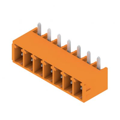 WEIDMULLER SC 3.81/07/270G 3.2SN OR BX Wtyki PCB (złącza płyty), 3.81 mm, Liczba biegunów: 7, kąt odejścia: 270° 1037550000 /50szt./ (1037550000)