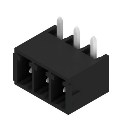WEIDMULLER SC 3.81/03/270G 3.2SN BK BX Wtyki PCB (złącza płyty), 3.81 mm, Liczba biegunów: 3, kąt odejścia: 270° 1037880000 /50szt./ (1037880000)