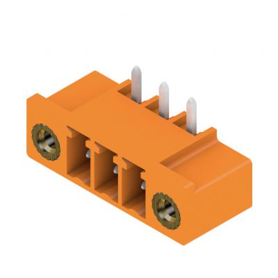 WEIDMULLER SC 3.81/03/270F 3.2SN OR BX Wtyki PCB (złącza płyty), 3.81 mm, Liczba biegunów: 3, kąt odejścia: 270° 1038050000 /50szt./ (1038050000)