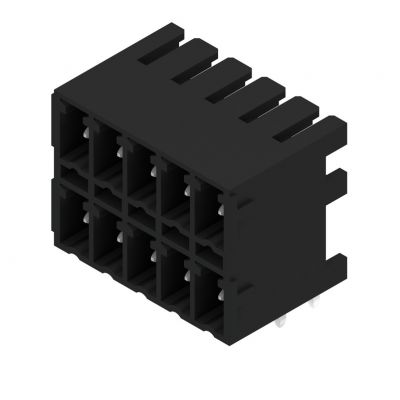 WEIDMULLER SCDN-THR 3.81/10/90G 3.2SN BK BX Wtyki PCB (złącza płyty), 3.81 mm, Liczba biegunów: 10, kąt odejścia: 90° 1038980000 /50szt./ (1038980000)