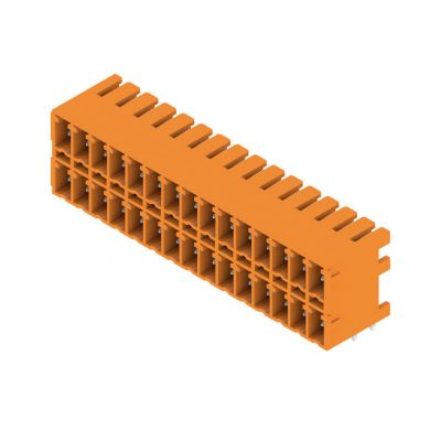 WEIDMULLER SCDN 3.81/30/90G 3.2SN OR BX Wtyki PCB (złącza płyty), 3.81 mm, Liczba biegunów: 30, kąt odejścia: 90° 1040560000 /20szt./ (1040560000)