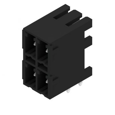 WEIDMULLER SCDN 3.81/04/90G 3.2SN BK BX Wtyki PCB (złącza płyty), 3.81 mm, Liczba biegunów: 4, kąt odejścia: 90° 1040790000 /50szt./ (1040790000)