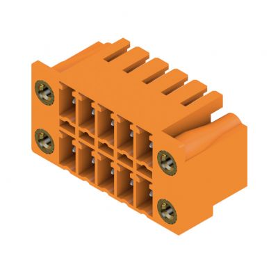 WEIDMULLER SCDN 3.81/10/90F 3.2SN OR BX Wtyki PCB (złącza płyty), 3.81 mm, Liczba biegunów: 10, kąt odejścia: 90° 1040990000 /50szt./ (1040990000)