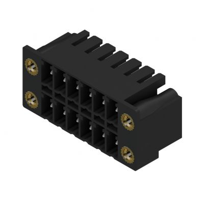 WEIDMULLER SCDN 3.81/12/90F 3.2SN BK BX Wtyki PCB (złącza płyty), 3.81 mm, Liczba biegunów: 12, kąt odejścia: 90° 1041340000 /50szt./ (1041340000)