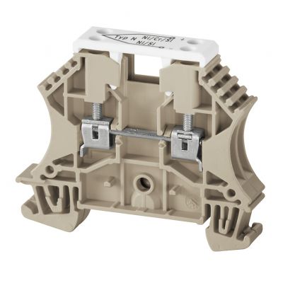 WEIDMULLER WDU 2.5/TC TYP N Złączka do termoelementów, złącze śrubowe, 2.5, Ciemnobeżowy 1041500000 /25szt./ (1041500000)