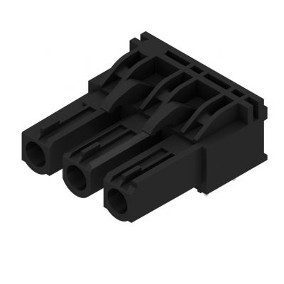 WEIDMULLER BLL 7.62HP/03/90 3.2SN BK BX Wtyki PCB (złącza płyty), 7.62 mm, Liczba biegunów: 3, kąt odejścia: 90° 1043240000 /84szt./ (1043240000)