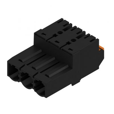 WEIDMULLER SLF 7.62HP/03/180G SN BK BX Wtyk PCB (złącze wiązki), 7.62 mm, Liczba biegunów: 3, PUSH IN 1043600000 /84szt./ (1043600000)