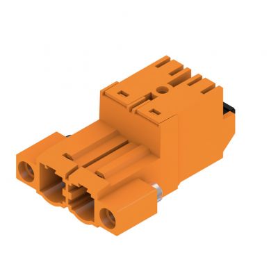 WEIDMULLER SLF 7.62HP/02/180F SN BK BX Wtyk PCB (złącze wiązki), 7.62 mm, Liczba biegunów: 2, PUSH IN 1043670000 /72szt./ (1043670000)