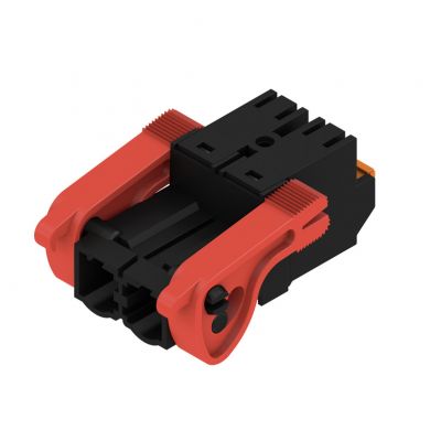 WEIDMULLER SLF 7.62HP/02/180LR SN BK BX Wtyk PCB (złącze wiązki), 7.62 mm, Liczba biegunów: 2, PUSH IN 1043750000 /72szt./ (1043750000)